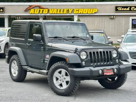 Gray 2017 Jeep Wrangler Sport SUV 2D for sale in East Stroudsburg, PA