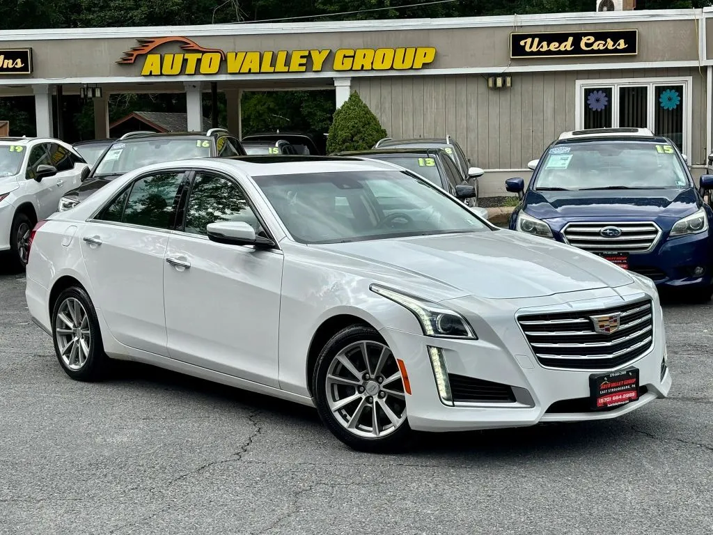 White 2019 Cadillac CTS 3.6 Luxury Sedan 4D for sale in East Stroudsburg, PA