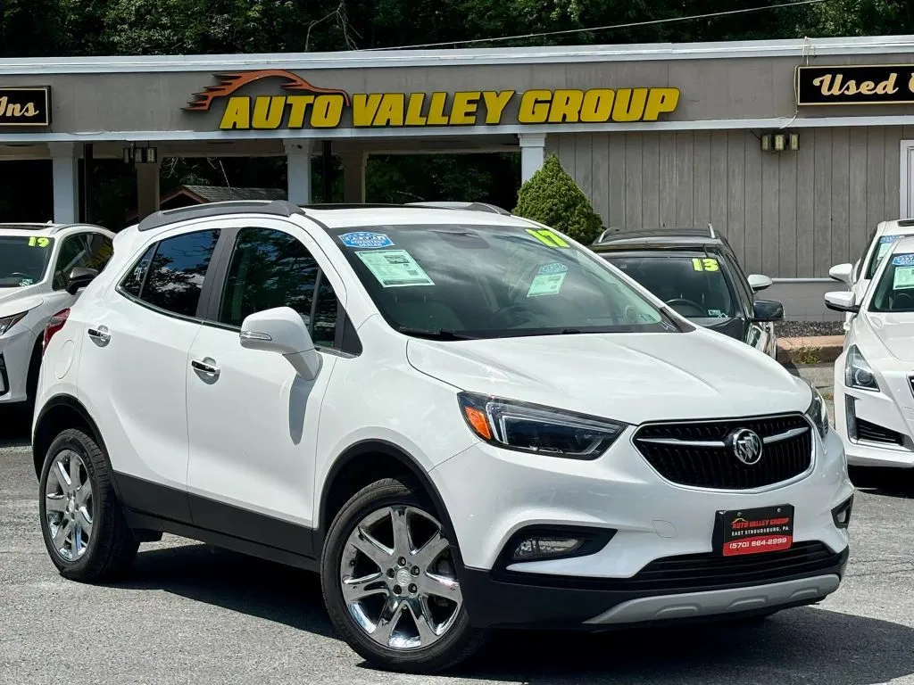 White 2017 Buick Encore Essence Sport Utility 4D for sale in East Stroudsburg, PA