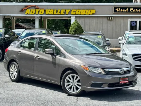Beige 2012 Honda Civic EX-L Sedan 4D for sale in East Stroudsburg, PA
