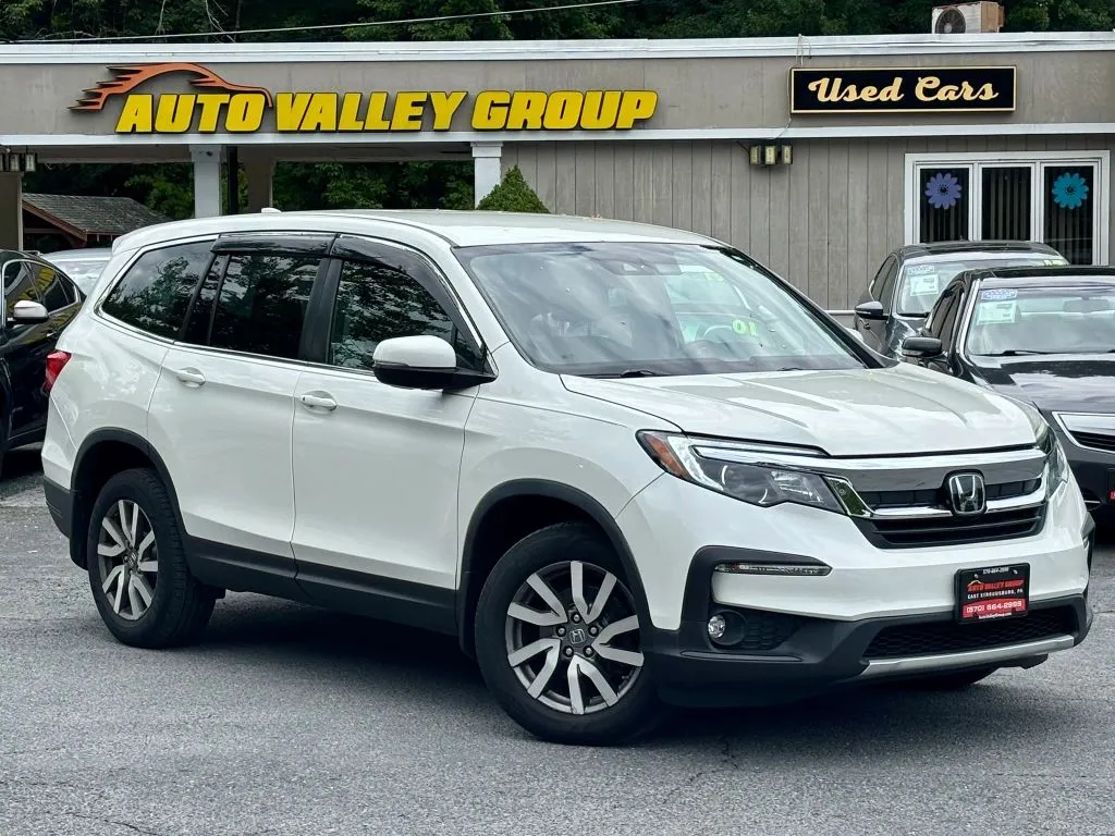 White 2019 Honda Pilot EX Sport Utility 4D for sale in East Stroudsburg, PA