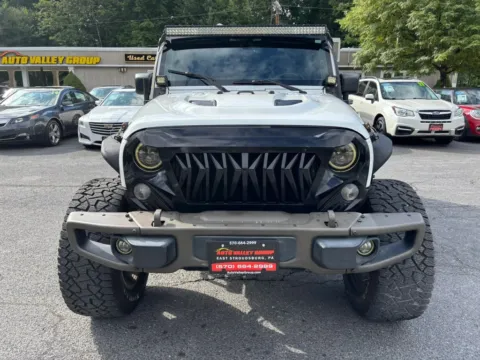 Another view of 2017 Jeep Wrangler Unlimited 75th Anniversary Edition Sport Utility 4D for sale in East Stroudsburg, PA at Auto Valley Group