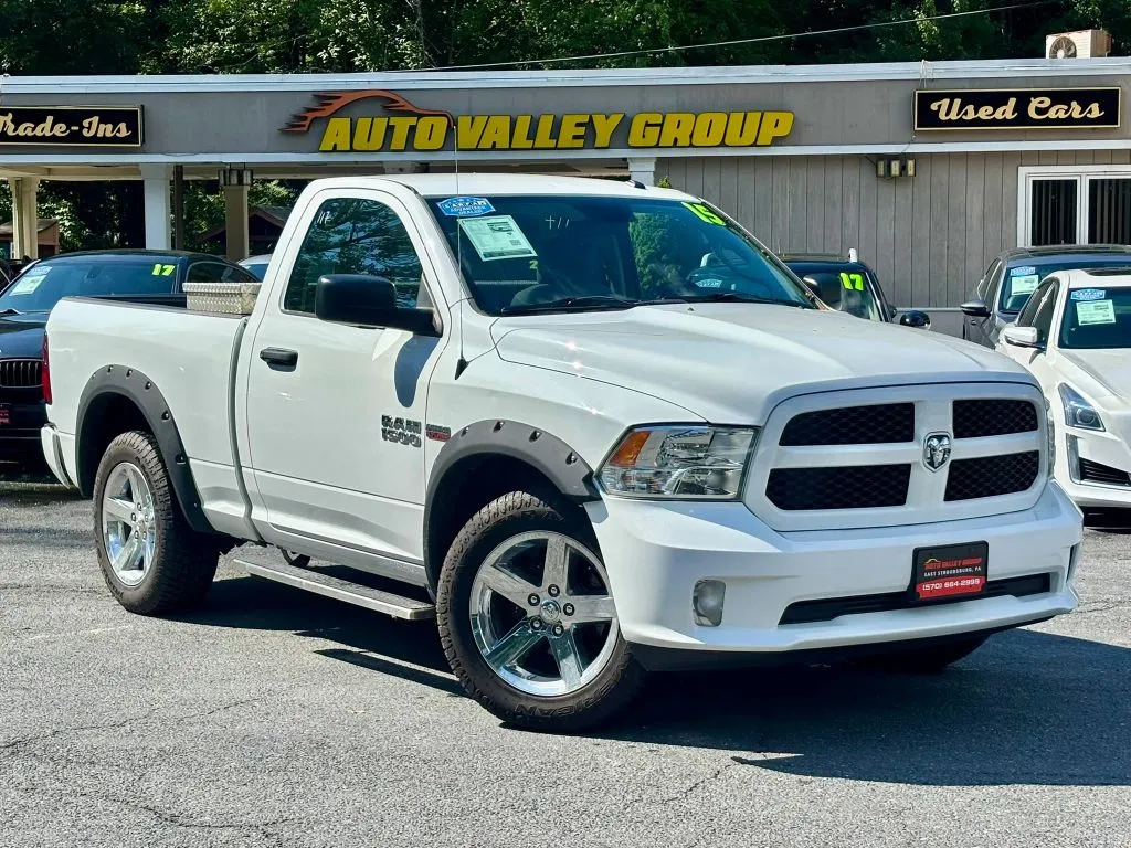 White 2015 Ram 1500 Regular Cab Express Pickup 2D 6 1/3 ft for sale in East Stroudsburg, PA