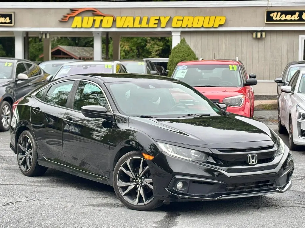 Black 2019 Honda Civic Sport Sedan 4D for sale in East Stroudsburg, PA