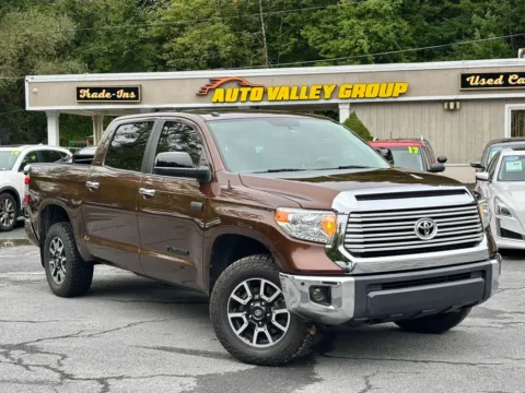 Brown 2017 Toyota Tundra CrewMax Limited Pickup 4D 5 1/2 ft for sale in East Stroudsburg, PA