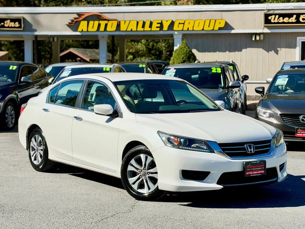 White 2014 Honda Accord LX Sedan 4D for sale in East Stroudsburg, PA