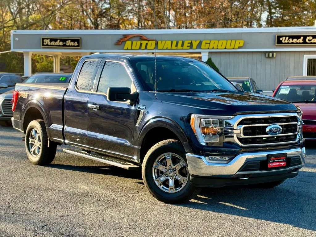 Blue 2021 Ford F-150 Super Cab XLT Pickup 4D 6 1/2 ft for sale in East Stroudsburg, PA