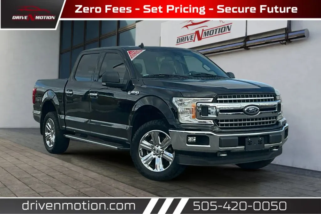 Blue 2018 Ford F-150 SuperCrew Cab XLT Pickup 4D 5 1/2 ft for sale in Rio Rancho, NM