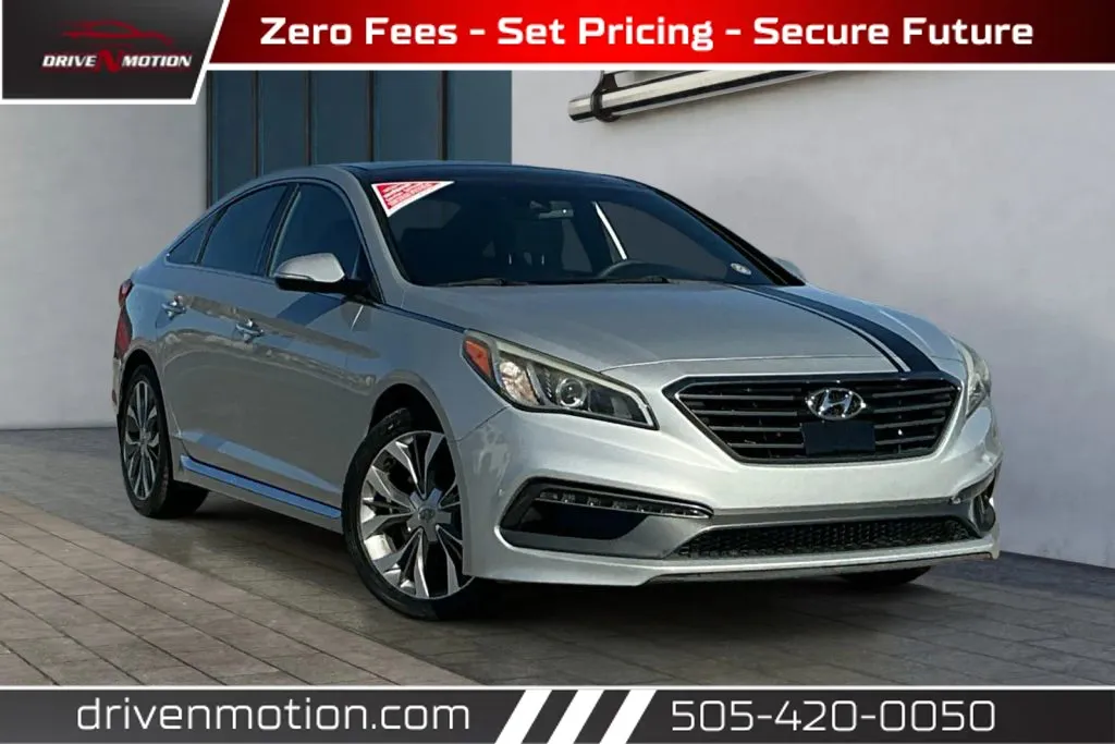 Silver 2015 Hyundai Sonata Limited 2.0T Sedan 4D for sale in Rio Rancho, NM