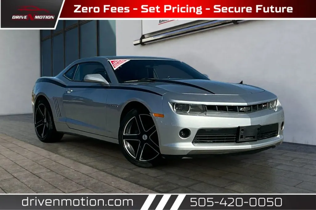 Silver 2014 Chevrolet Camaro LT Coupe 2D for sale in Rio Rancho, NM