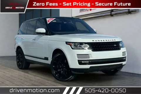 White 2015 Land Rover Range Rover Supercharged Sport Utility 4D for sale in Rio Rancho, NM