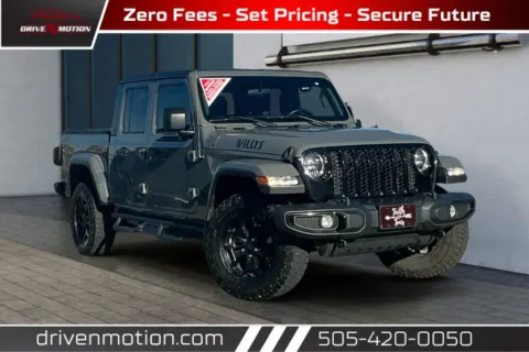 Gray 2022 Jeep Gladiator Willys Pickup 4D 5 ft for sale in Rio Rancho, NM