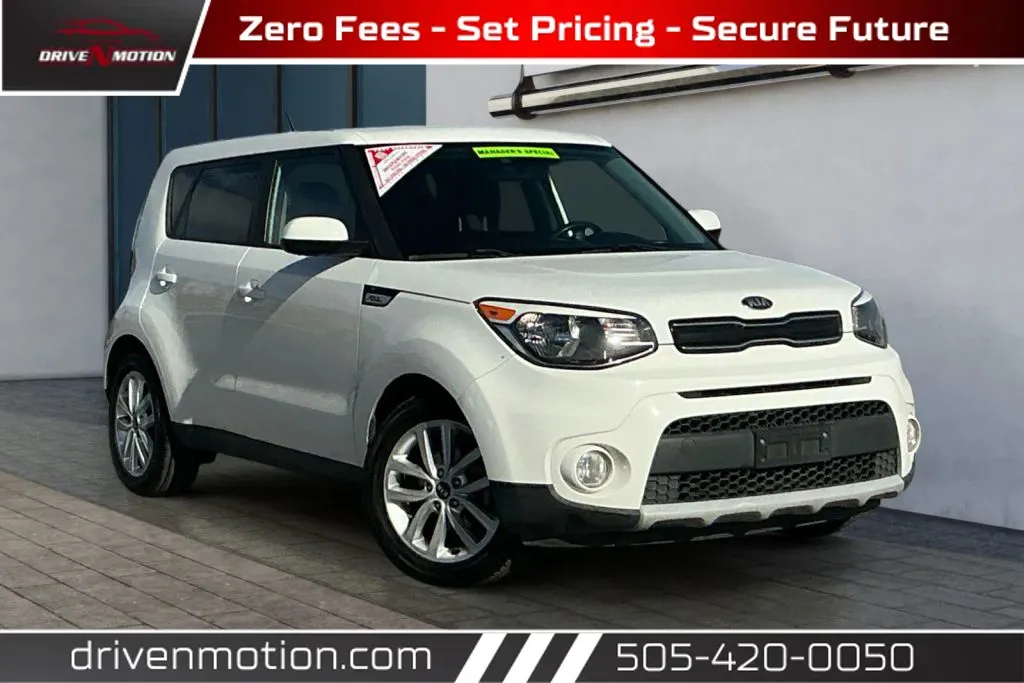 White 2019 Kia Soul + Wagon 4D for sale in Rio Rancho, NM