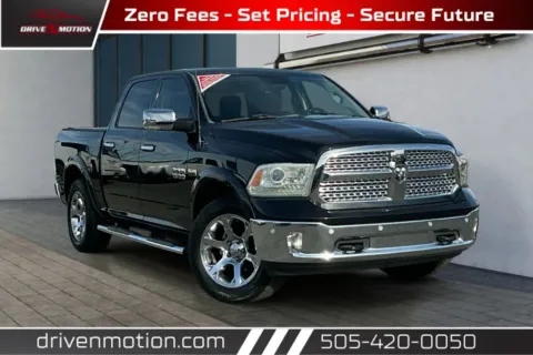 Black 2016 Ram 1500 Crew Cab Laramie Pickup 4D 5 1/2 ft for sale in Rio Rancho, NM