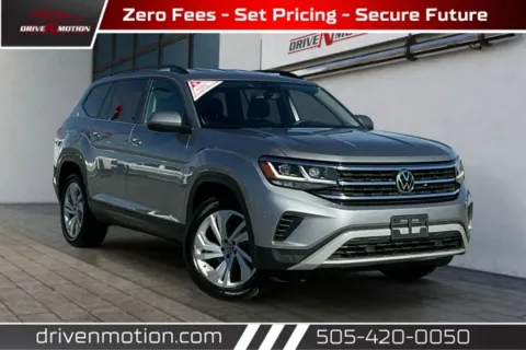 Silver 2022 Volkswagen Atlas SE 4Motion w/Tech Pkg Sport Utility 4D for sale in Rio Rancho, NM