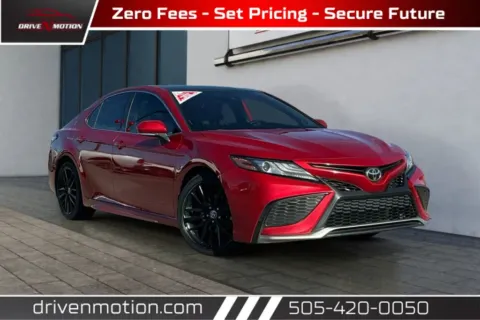 Red 2021 Toyota Camry XSE Sedan 4D for sale in Rio Rancho, NM