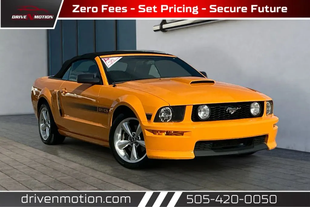 Yellow 2008 Ford Mustang GT Deluxe Convertible 2D for sale in Rio Rancho, NM