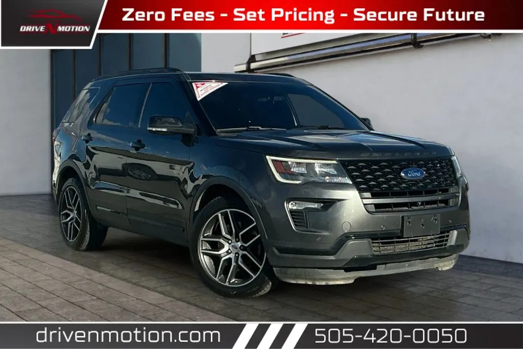Gray 2019 Ford Explorer Sport SUV 4D for sale in Rio Rancho, NM