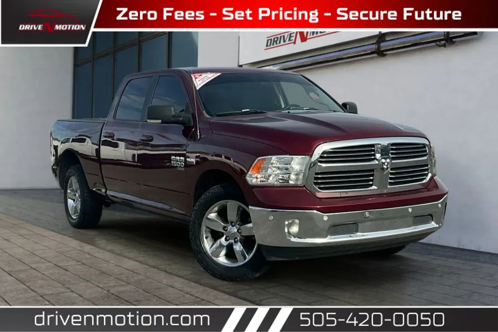 Red 2019 Ram 1500 Classic Crew Cab Big Horn Pickup 4D 6 1/3 ft for sale in Rio Rancho, NM