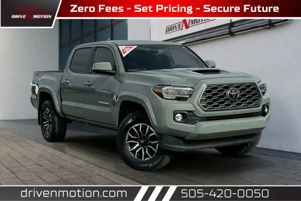 Gray 2023 Toyota Tacoma Double Cab TRD Sport Pickup 4D 5 ft for sale in Rio Rancho, NM