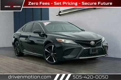 Black 2018 Toyota Camry XSE Sedan 4D for sale in Rio Rancho, NM