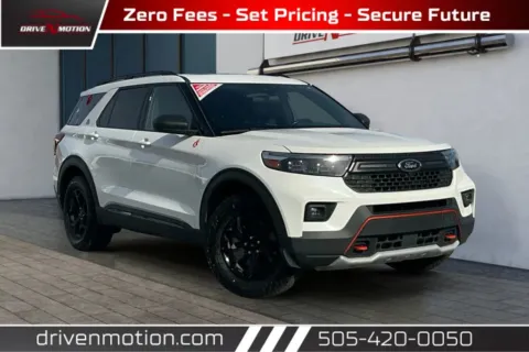 White 2021 Ford Explorer Timberline Sport Utility 4D for sale in Rio Rancho, NM