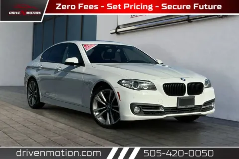 White 2016 BMW 5 Series 528i Sedan 4D for sale in Rio Rancho, NM