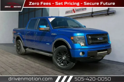 Blue 2013 Ford F-150 SuperCrew Cab FX4 Pickup 4D 5 1/2 ft for sale in Rio Rancho, NM