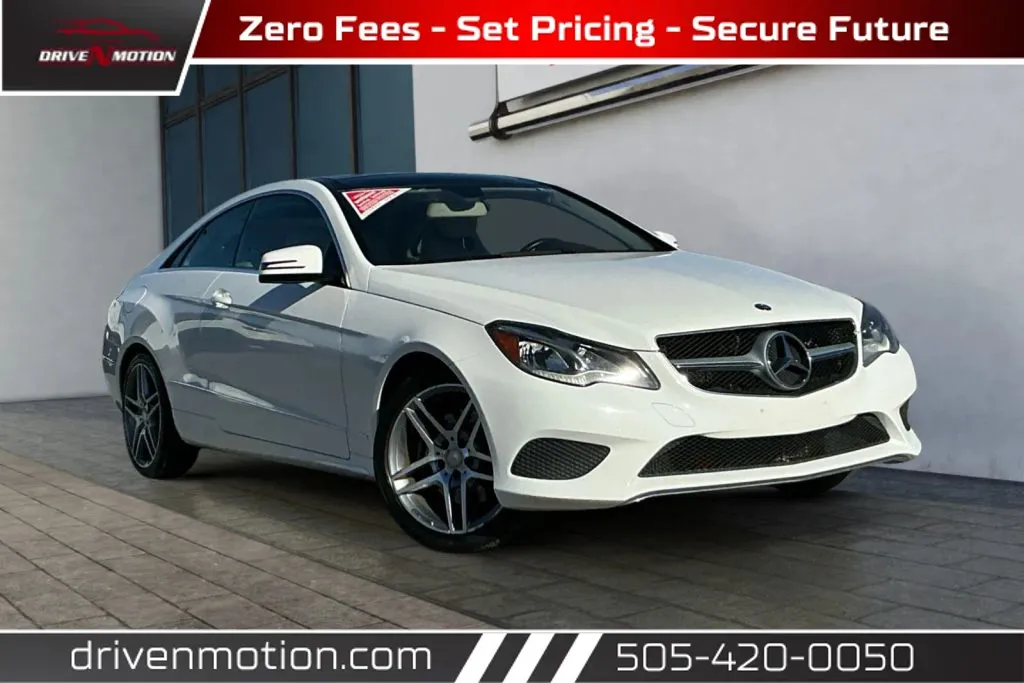 White 2014 Mercedes-Benz E-Class E 350 Coupe 2D for sale in Rio Rancho, NM
