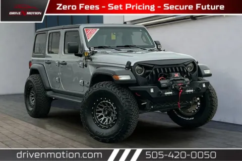 Silver 2019 Jeep Wrangler Unlimited Sport S Sport Utility 4D for sale in Rio Rancho, NM