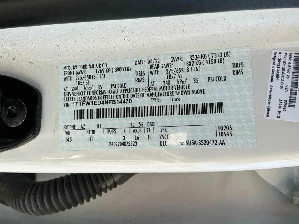 2022 Ford F-150 Lariat - Photo 37