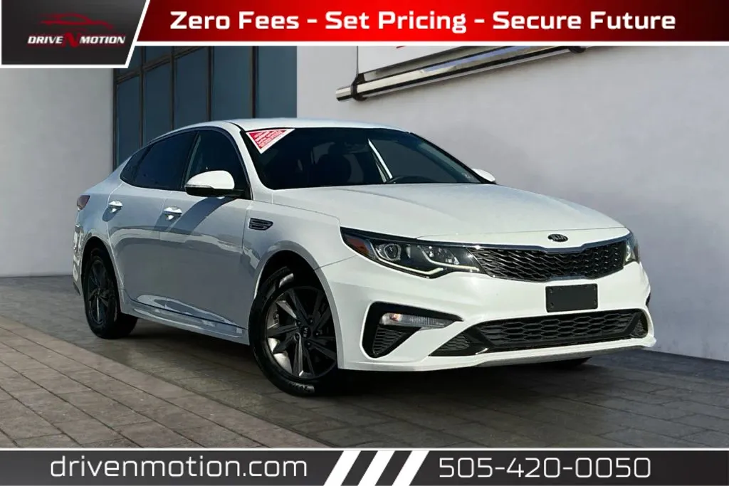 White 2020 Kia Optima LX Sedan 4D for sale in Rio Rancho, NM