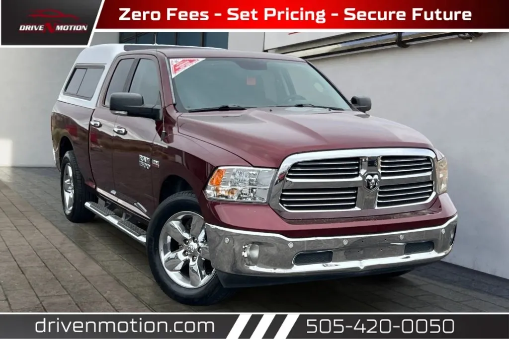 Red 2017 Ram 1500 Quad Cab Big Horn Pickup 4D 6 1/3 ft for sale in Rio Rancho, NM