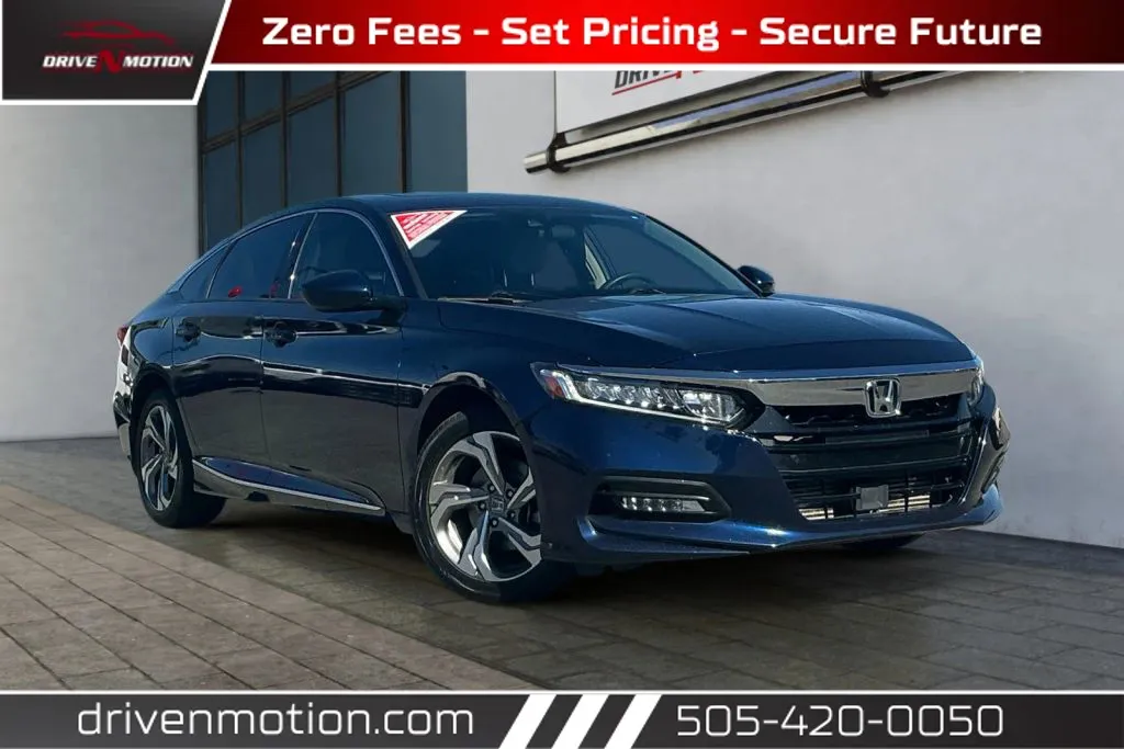 Blue 2018 Honda Accord EX Sedan 4D for sale in Rio Rancho, NM