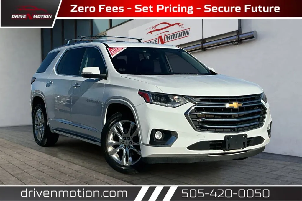 White 2021 Chevrolet Traverse High Country Sport Utility 4D for sale in Rio Rancho, NM