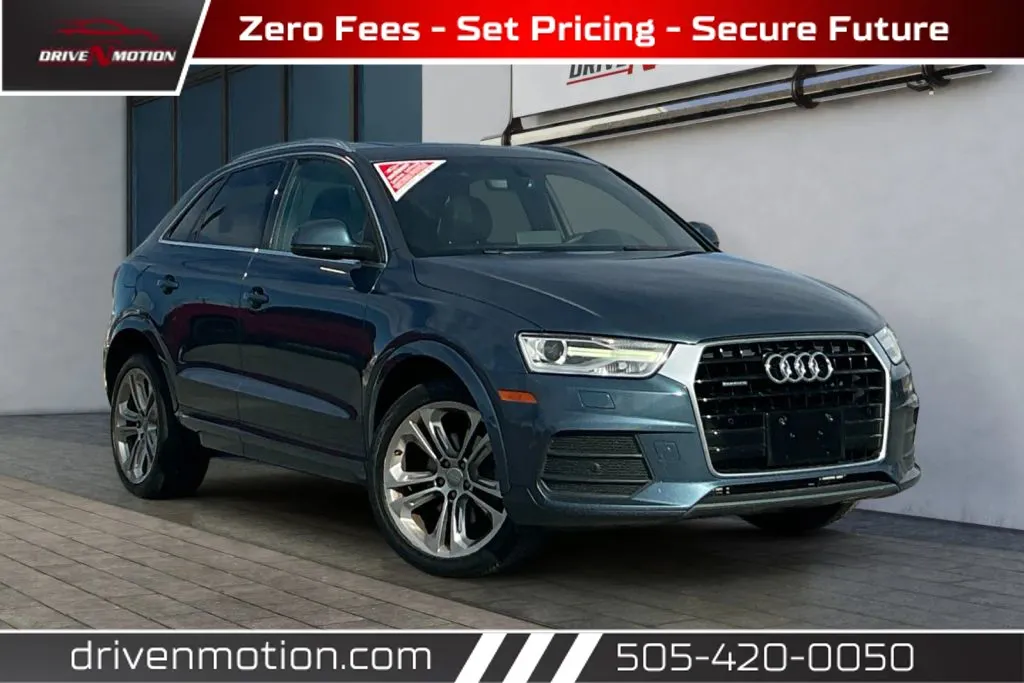 Blue 2016 Audi Q3 Premium Plus Sport Utility 4D for sale in Rio Rancho, NM