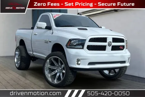 White 2015 Ram 1500 Regular Cab Sport Pickup 2D 6 1/3 ft for sale in Rio Rancho, NM