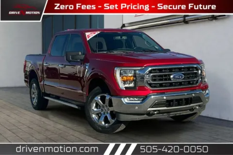 Red 2021 Ford F-150 SuperCrew Cab XLT Pickup 4D 5 1/2 ft for sale in Rio Rancho, NM