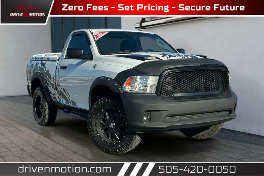 White 2014 Ram 1500 Regular Cab Express Pickup 2D 6 1/3 ft for sale in Rio Rancho, NM