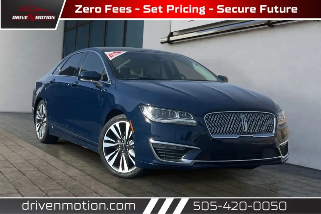 Blue 2019 Lincoln MKZ Hybrid Reserve II Sedan 4D for sale in Rio Rancho, NM