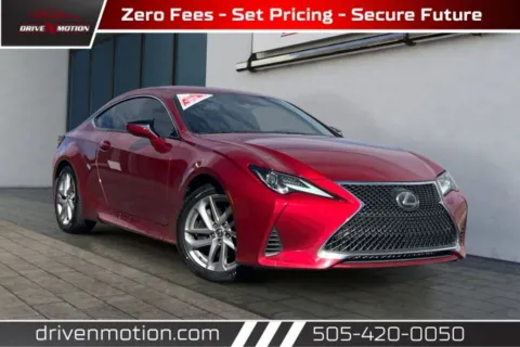 Red 2019 Lexus RC 300 Coupe 2D for sale in Rio Rancho, NM