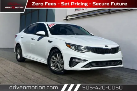 White 2019 Kia Optima LX Sedan 4D for sale in Rio Rancho, NM