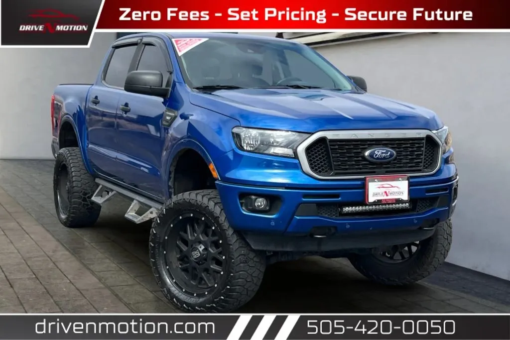 Blue 2019 Ford Ranger SuperCrew XLT Pickup 4D 5 ft for sale in Rio Rancho, NM