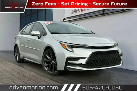 Silver 2024 Toyota Corolla XSE Sedan 4D for sale in Rio Rancho, NM