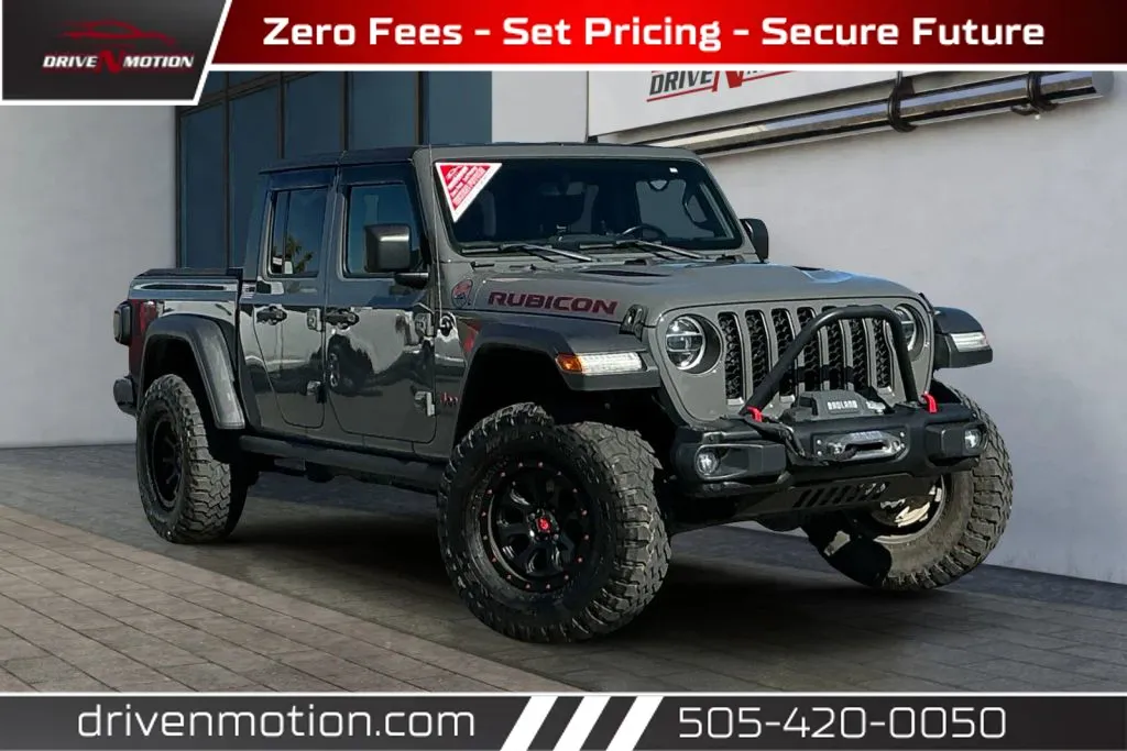 Gray 2020 Jeep Gladiator Rubicon Pickup 4D 5 ft for sale in Rio Rancho, NM