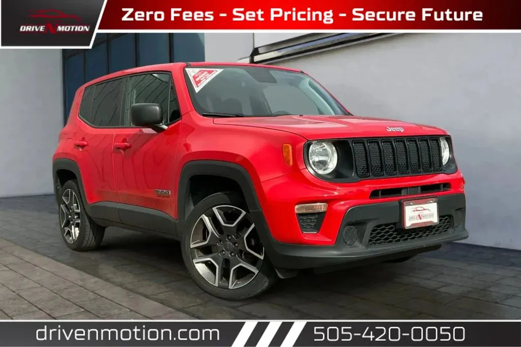Red 2020 Jeep Renegade Jeepster Sport Utility 4D for sale in Rio Rancho, NM