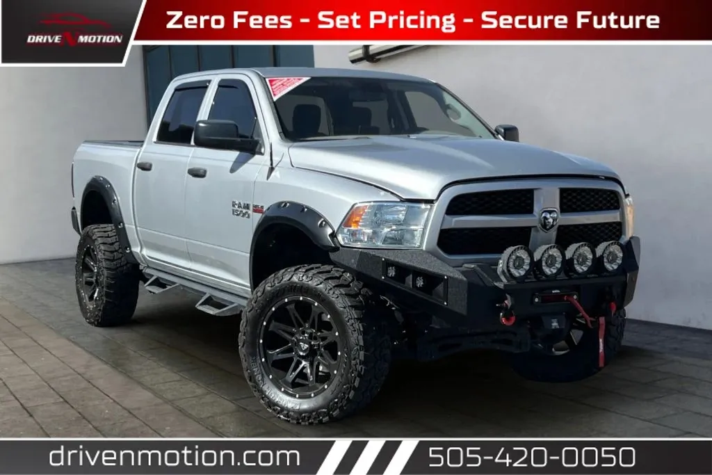 Silver 2014 Ram 1500 Crew Cab Express Pickup 4D 5 1/2 ft for sale in Rio Rancho, NM
