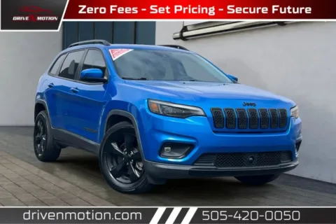Blue 2020 Jeep Cherokee Altitude Sport Utility 4D for sale in Rio Rancho, NM