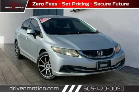 Silver 2013 Honda Civic LX Sedan 4D for sale in Rio Rancho, NM