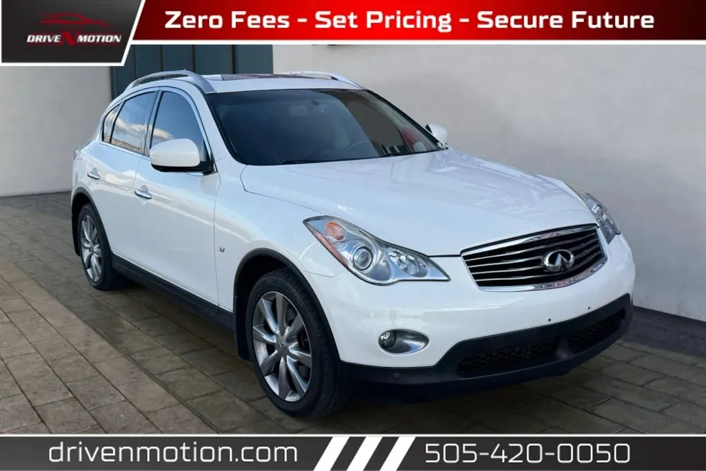 White 2015 INFINITI QX50 Journey Sport Utility 4D for sale in Rio Rancho, NM
